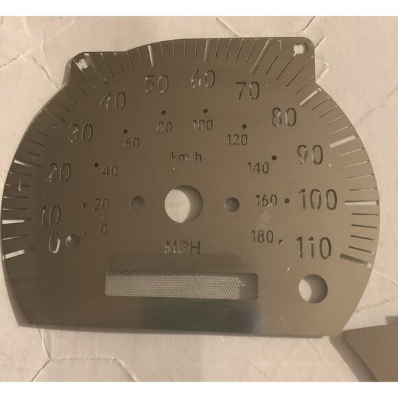 Custom Gauge Face US Speedo - Picture 3 of 6